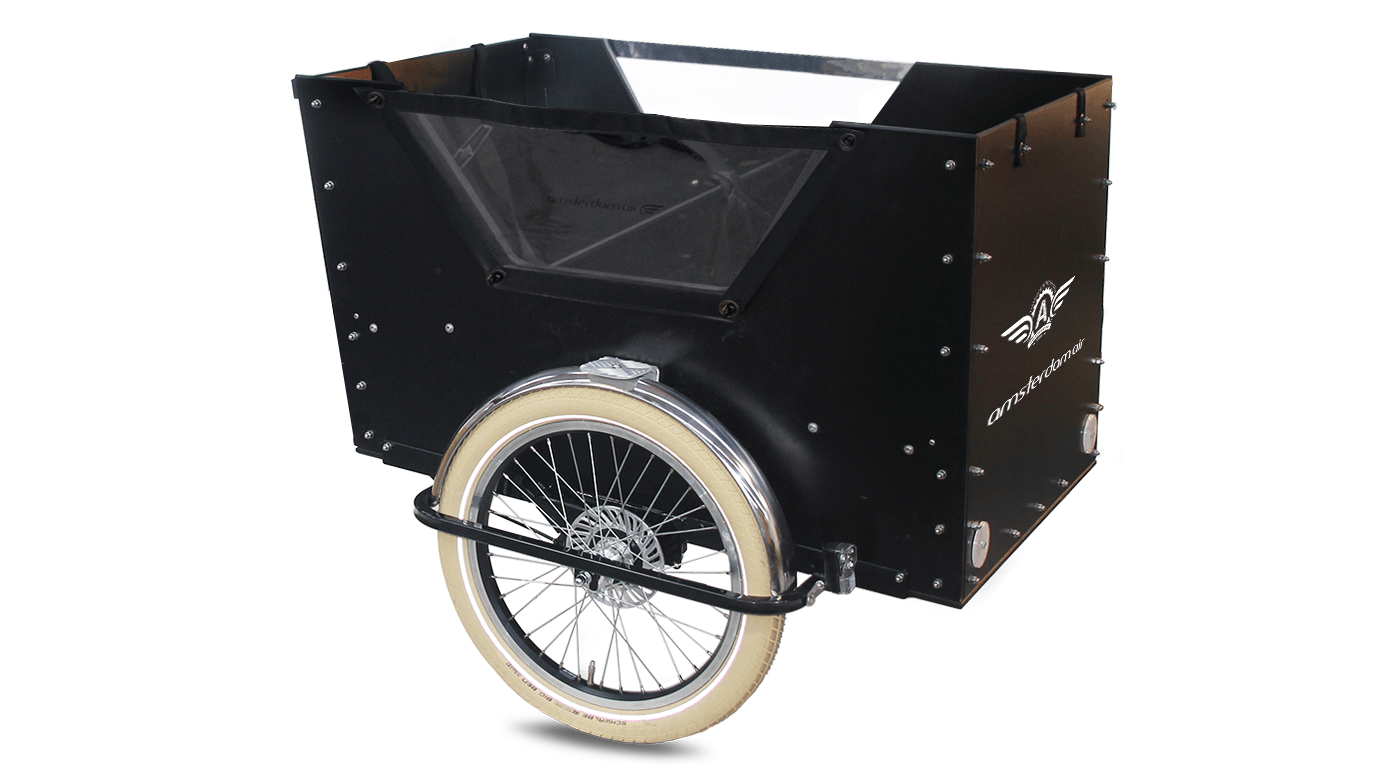 Coffre noir avec enjambement bas