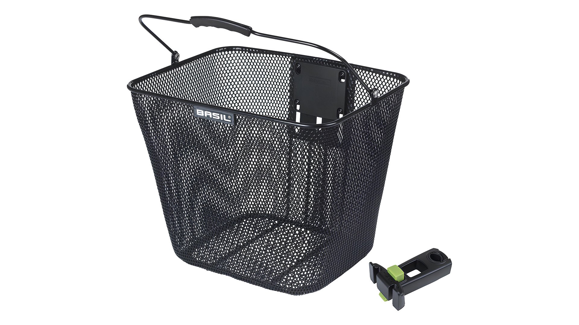 Panier de vélo avant amovible en métal (fixation potence)