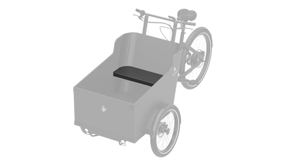 Coussin banc arrière pour Triobike Hafnia