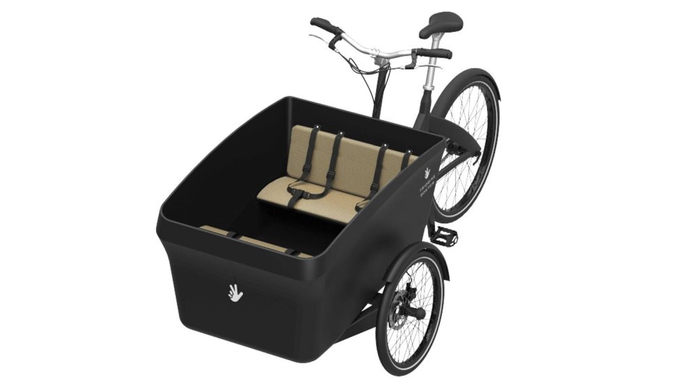 Assise quatre enfants pour Triporteur Triobike