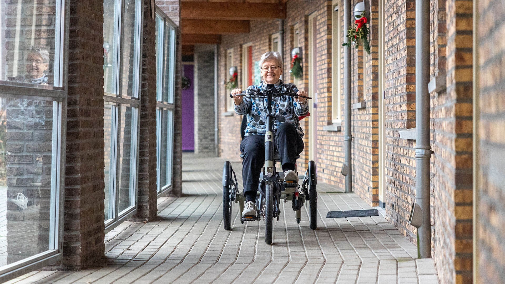 Tricycle Easy Rider Compact électrique de Van Raam