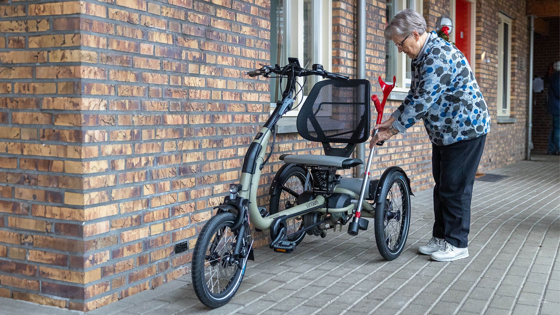 Tricycle Easy Rider Compact électrique de Van Raam