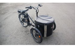 Bâche de protection imperméable pour triporteur NIHOLA CARGO LOW