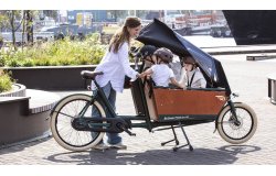 Biporteur électrique Bakfiets Confort  - Assistance pédalier Shimano