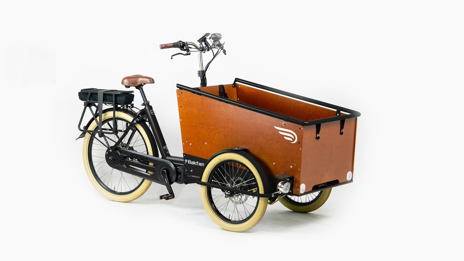 Triporteur électrique Bakfiets Confort STEPS 22 couleurs de cadre disponibles