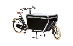 Biporteur Livreur Bakfiets Flightcase 330L 100Kg