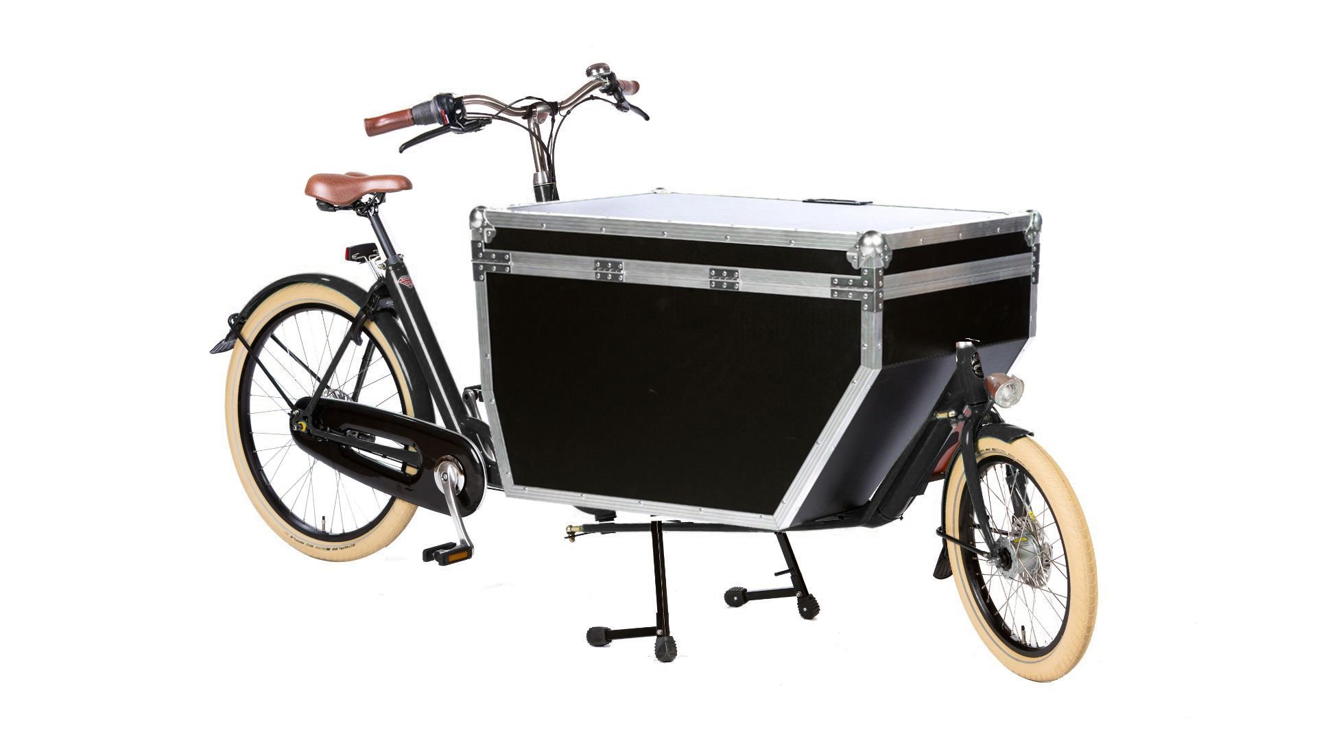 Biporteur Livreur Bakfiets Flightcase 330L 100Kg