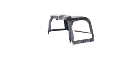 Tente de pluie noire