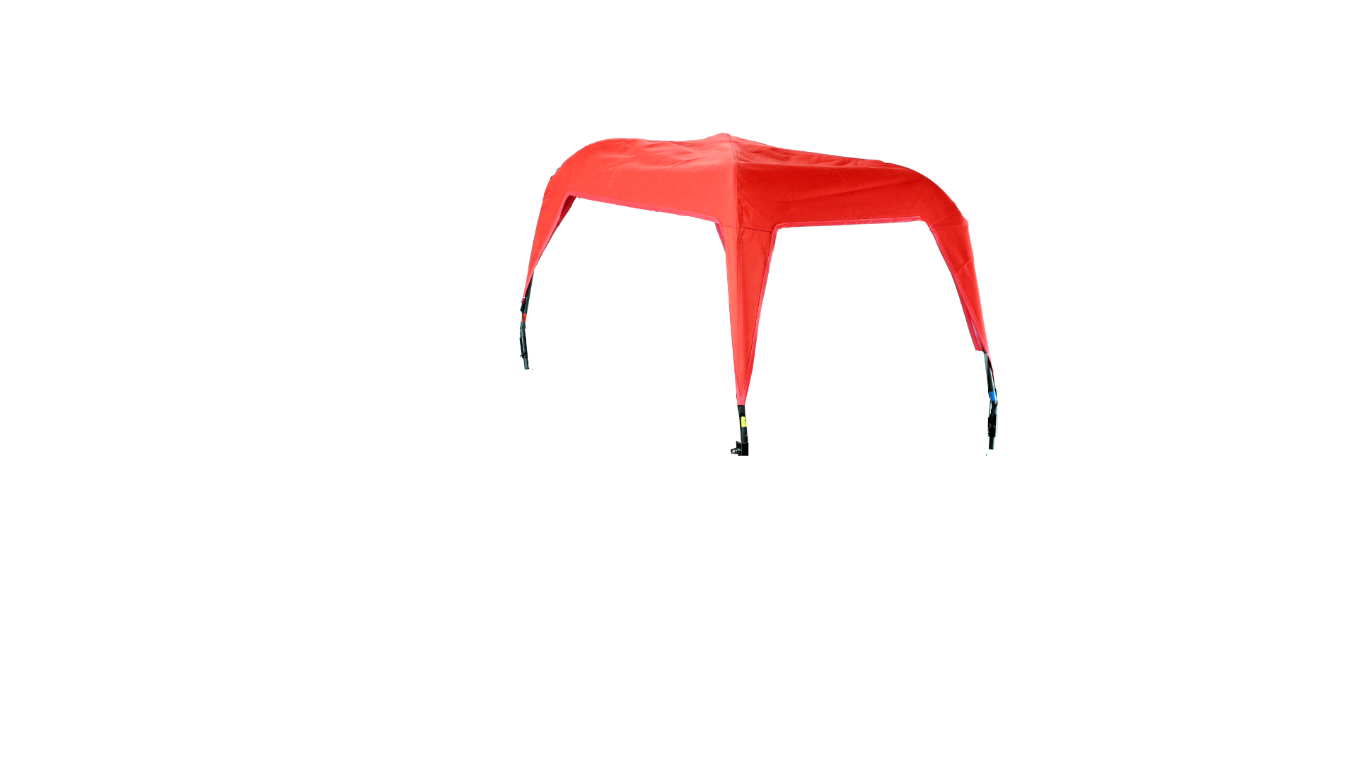 Pare-soleil Triporteur  Amsterdam Air Smiley rouge (sans arceau)