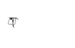 Porte-bagage long Yepp pour siège enfant.