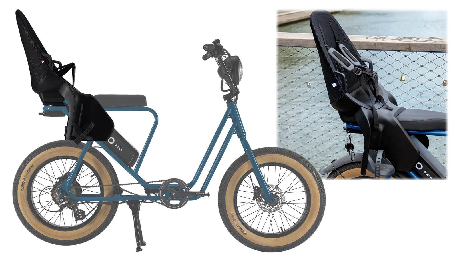 Siège enfant Qibbel Air SWAP© 9 mois* à 3 ans