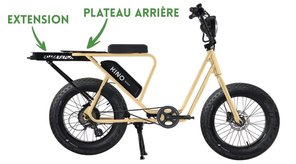 Pack Plateau arrière et extension