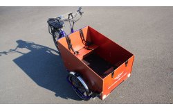 Triporteur électrique Bakfiets Confort STEPS 22 couleurs de cadre disponibles