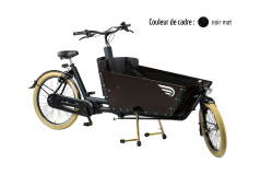 Le biporteur électrique Amsterdam Air eDrive dans sa configuration de base