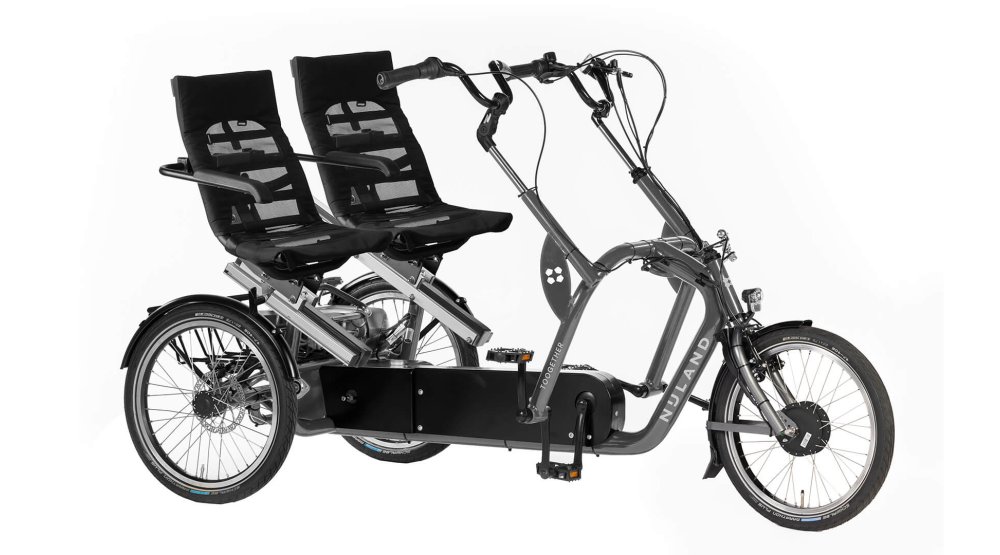 Tandem côte à côte, option assistance électrique