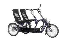 Tandem côte à côte, option assistance électrique