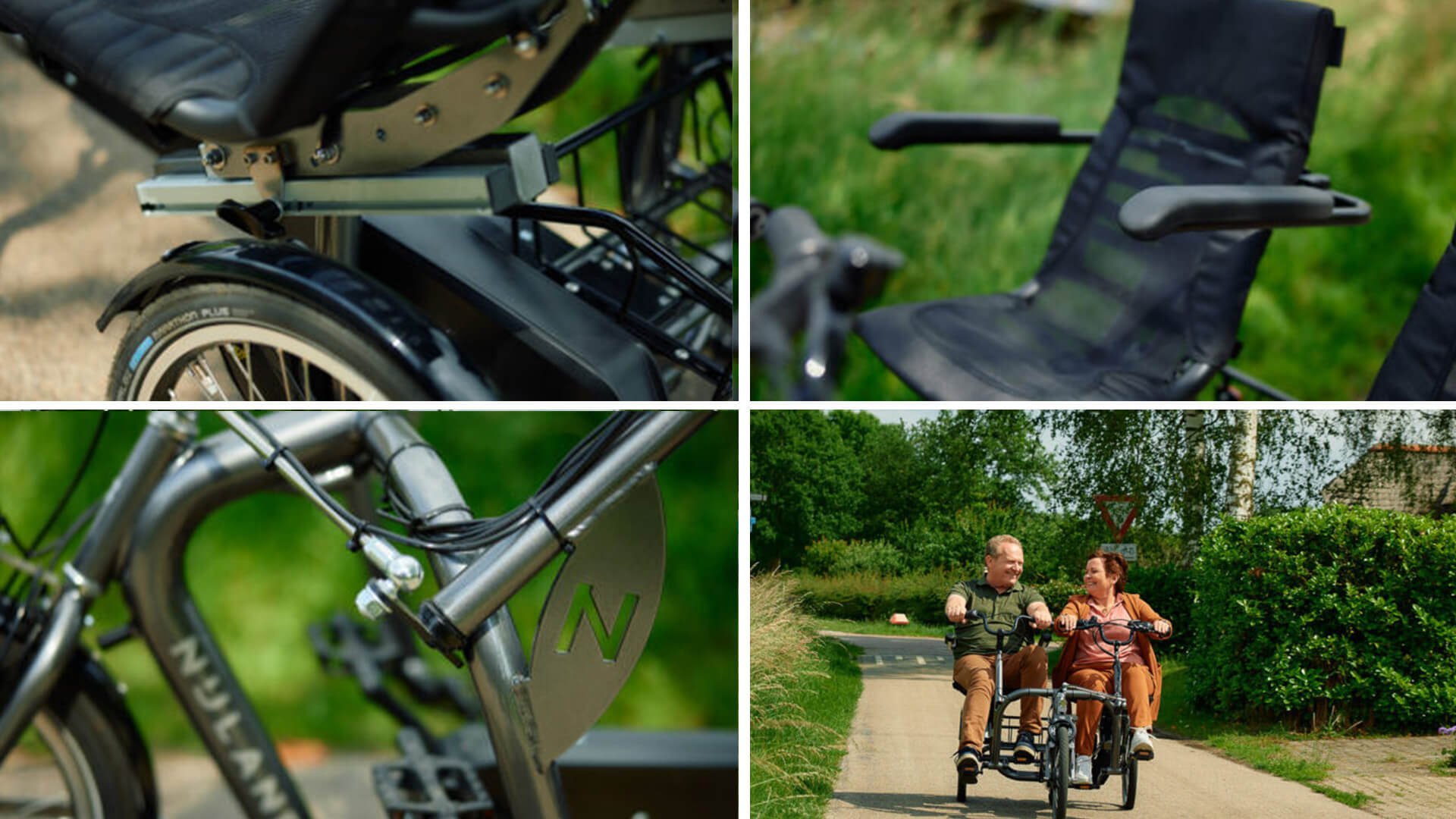 Tandem côte à côte