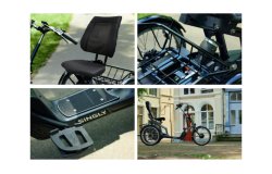 Tandem côte à côte, option assistance électrique