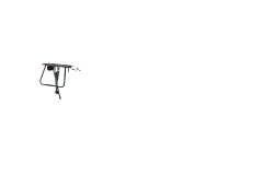 Porte-bagage long Yepp pour siège enfant.