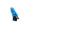 Siège enfant Yepp Maxi bleu (pour porte-bagage long Yepp)