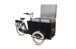 Triporteur Amsterdam Air eDrive avec coffre isotherme 250 litres