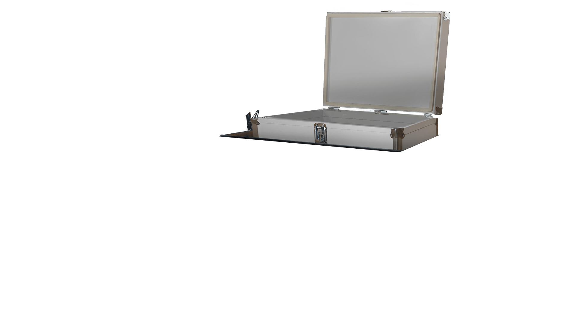 Coffre isotherme avec un couvercle pour triporteur 