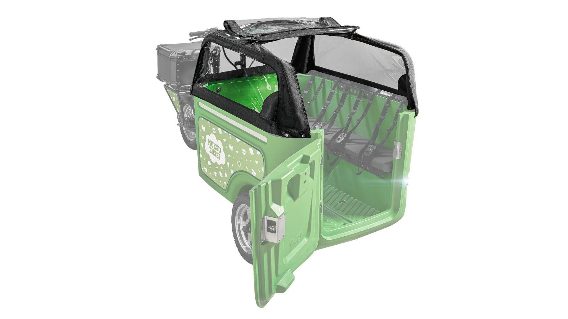 Protection pluie Kiddiebus