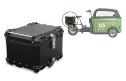 Caisse arrière pour triporteur Ouca Bikes