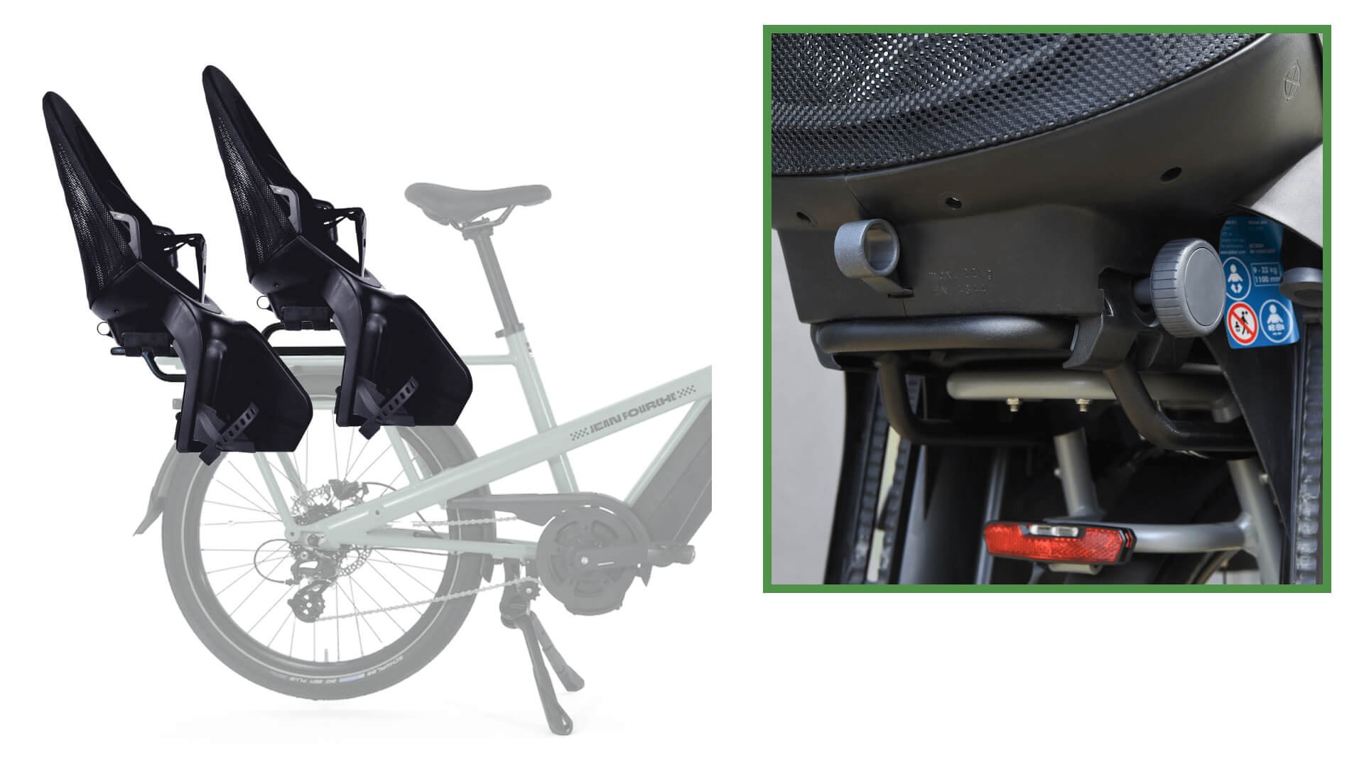 Support 2 sièges bébé