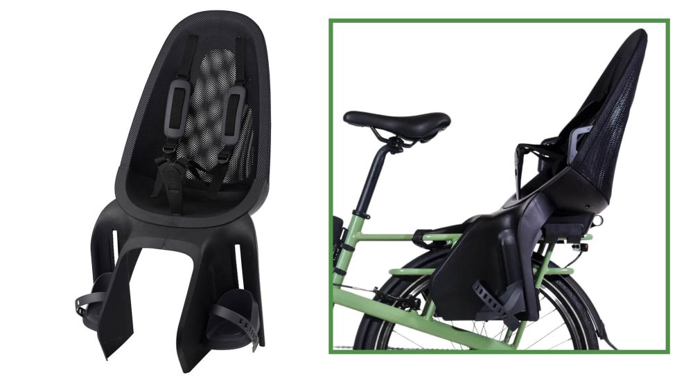 Siège enfant de vélo arrière Qibbel Air 9 mois à 6 ans