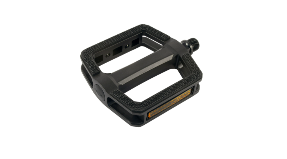 pédales SP-180 anti derap.  boîtier alu noir mat