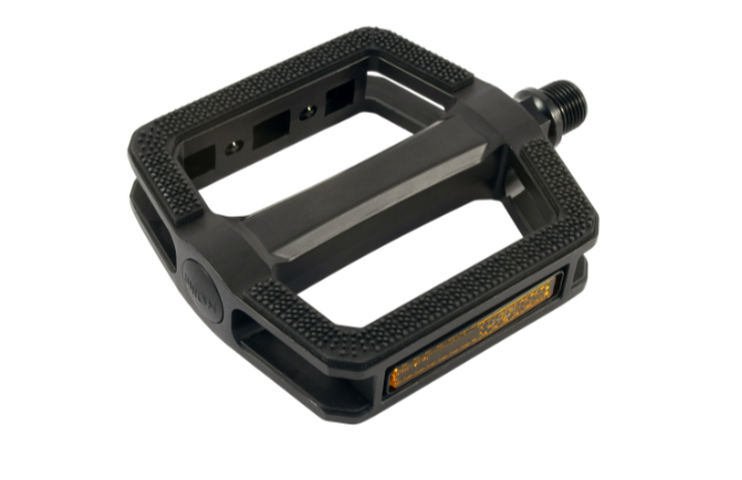 pédales SP-180 anti derap.  boîtier alu noir mat