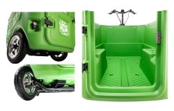 Détails du triporteur pro Ouca Transport