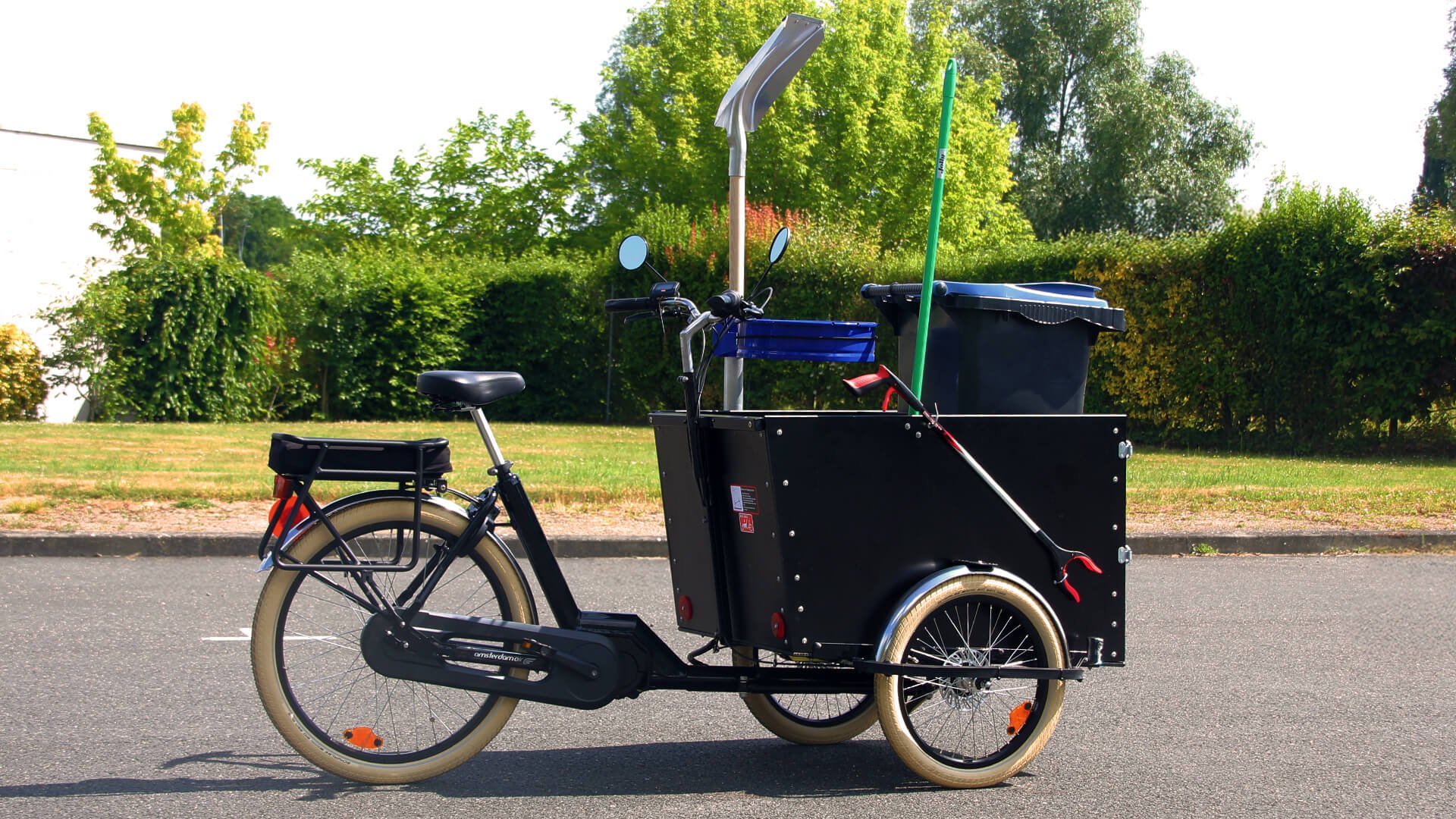 Triporteur Amsterdam Air eDrive voirie