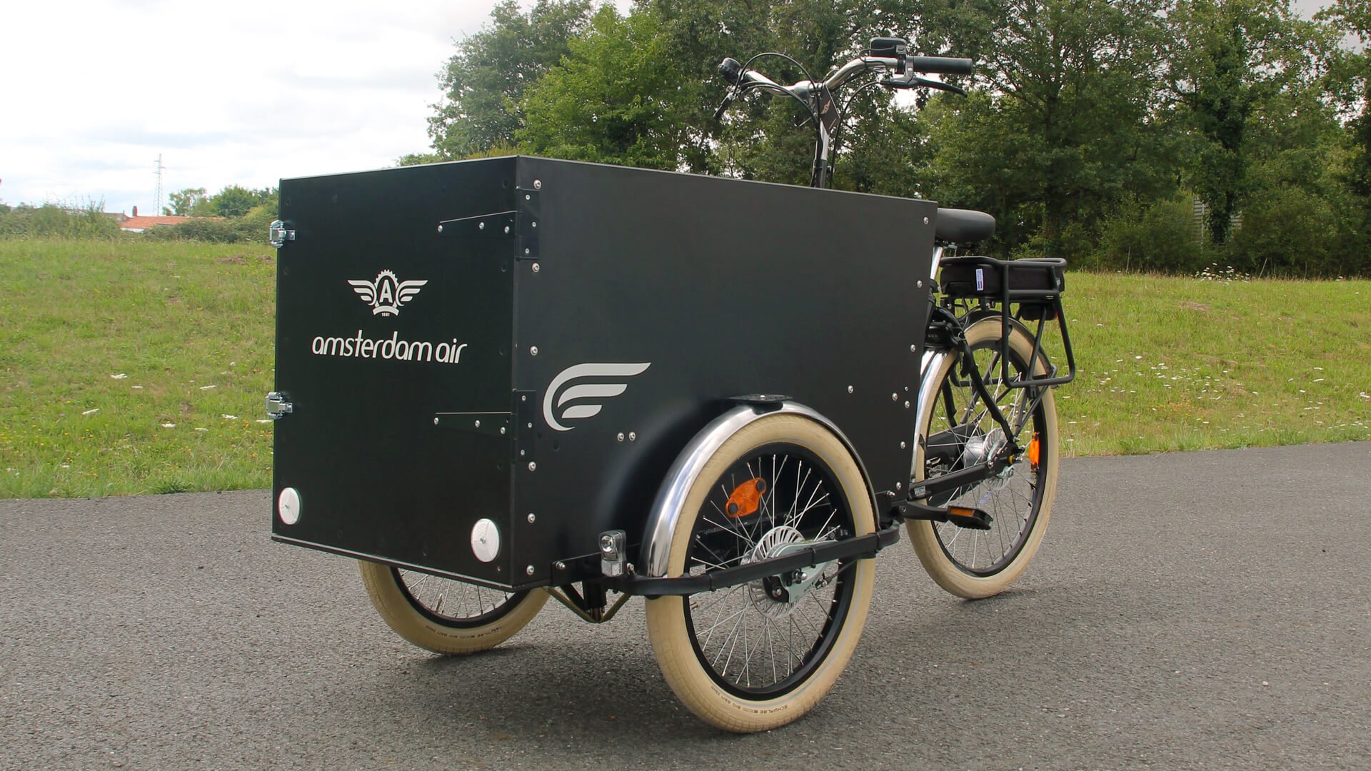 Triporteur Amsterdam Air eDrive super chien