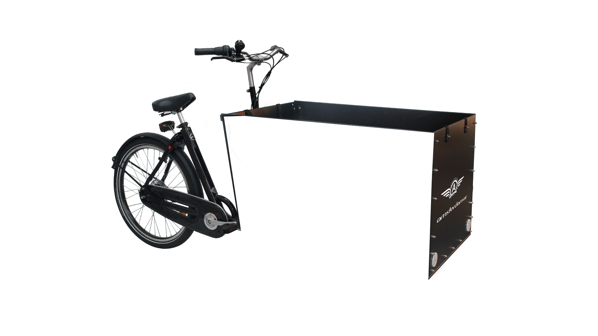 Le triporteur Amsterdam Air musculaire dans sa configuration de base