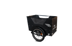 Coffre noir avec enjambement bas