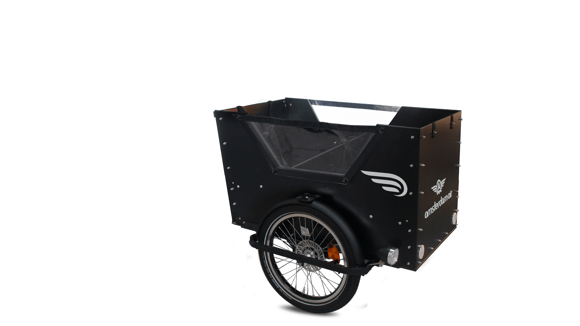 Coffre noir avec enjambement bas