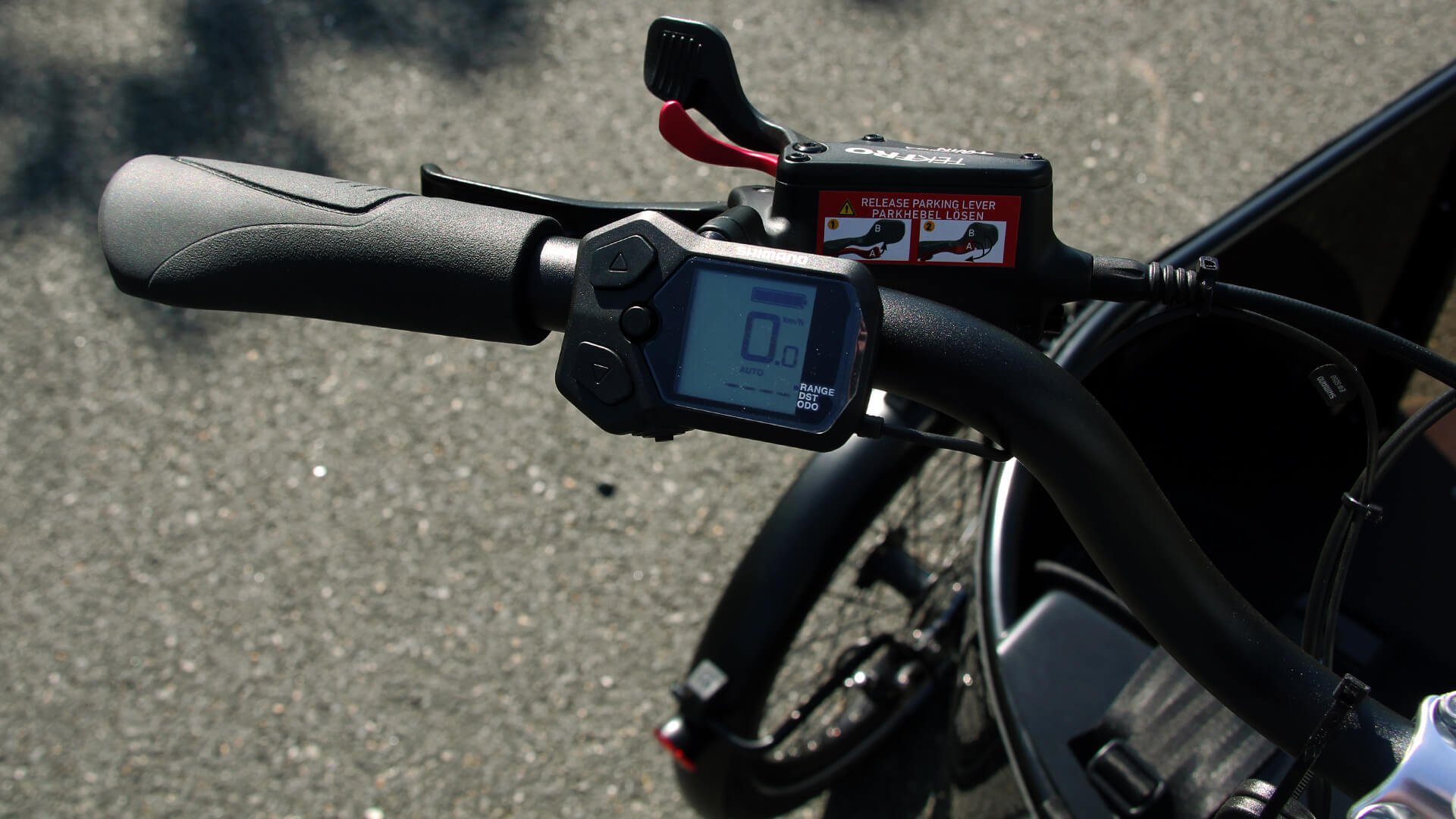 Le display fournit toutes les informations utiles en temps réel : niveau d'assistance, vitesse, autonomie, km parcourus 