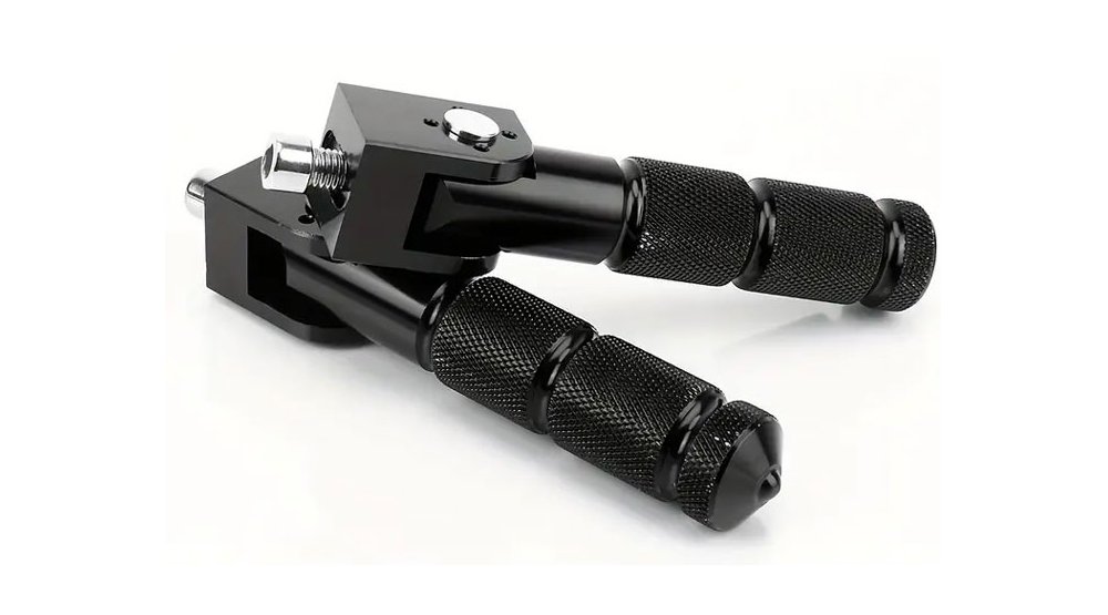 Cales-pieds rabattables en aluminium