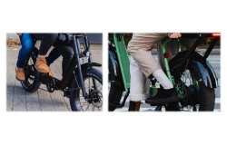 Cales-pieds rabattables en aluminium