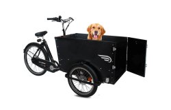 Le triporteur Amsterdam Air musculaire chien dans sa configuration de base