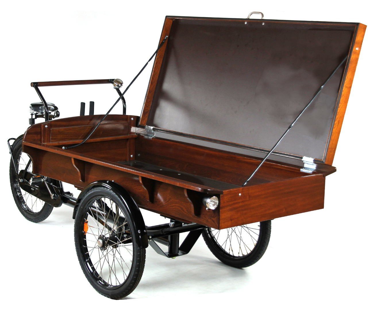 Option couvercle sur charnière pour triporteur vente indémodable