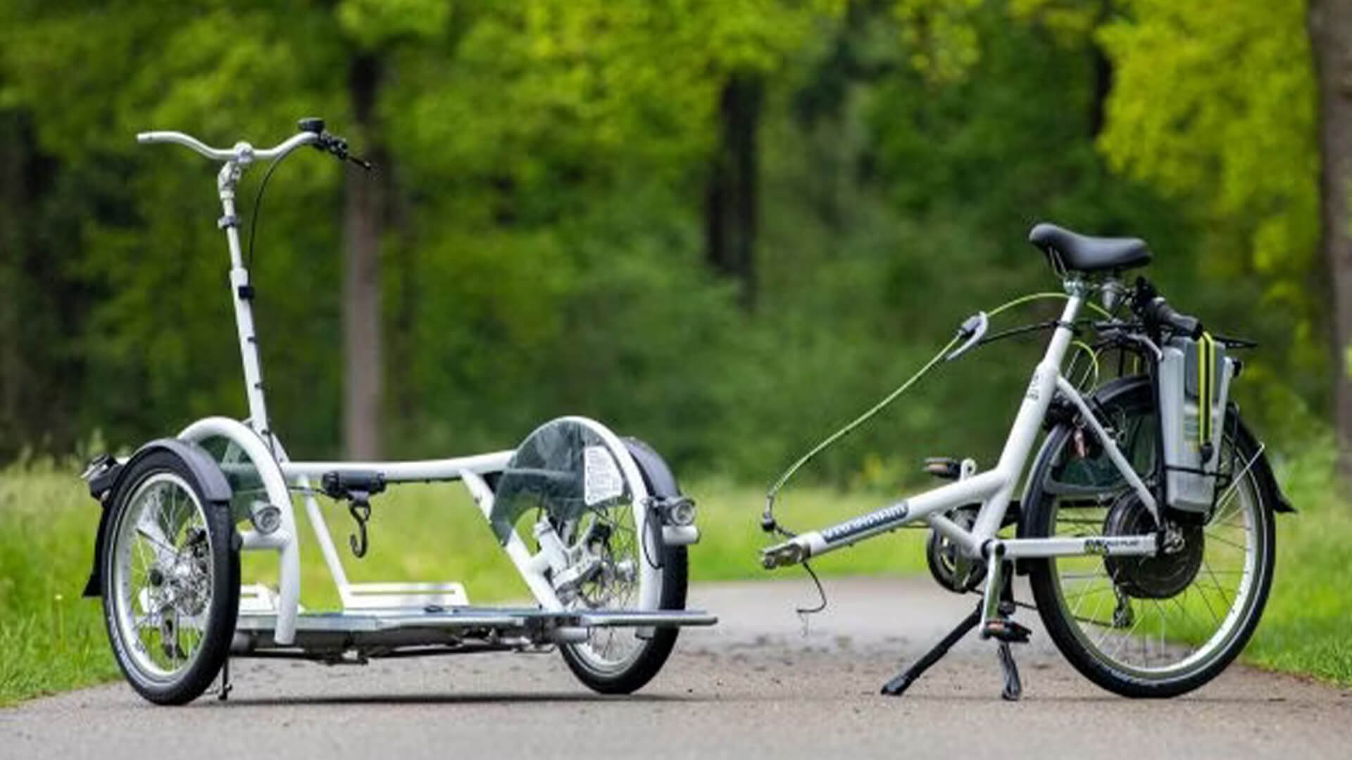 Cadre divisible pour Velo Plus vanRaam