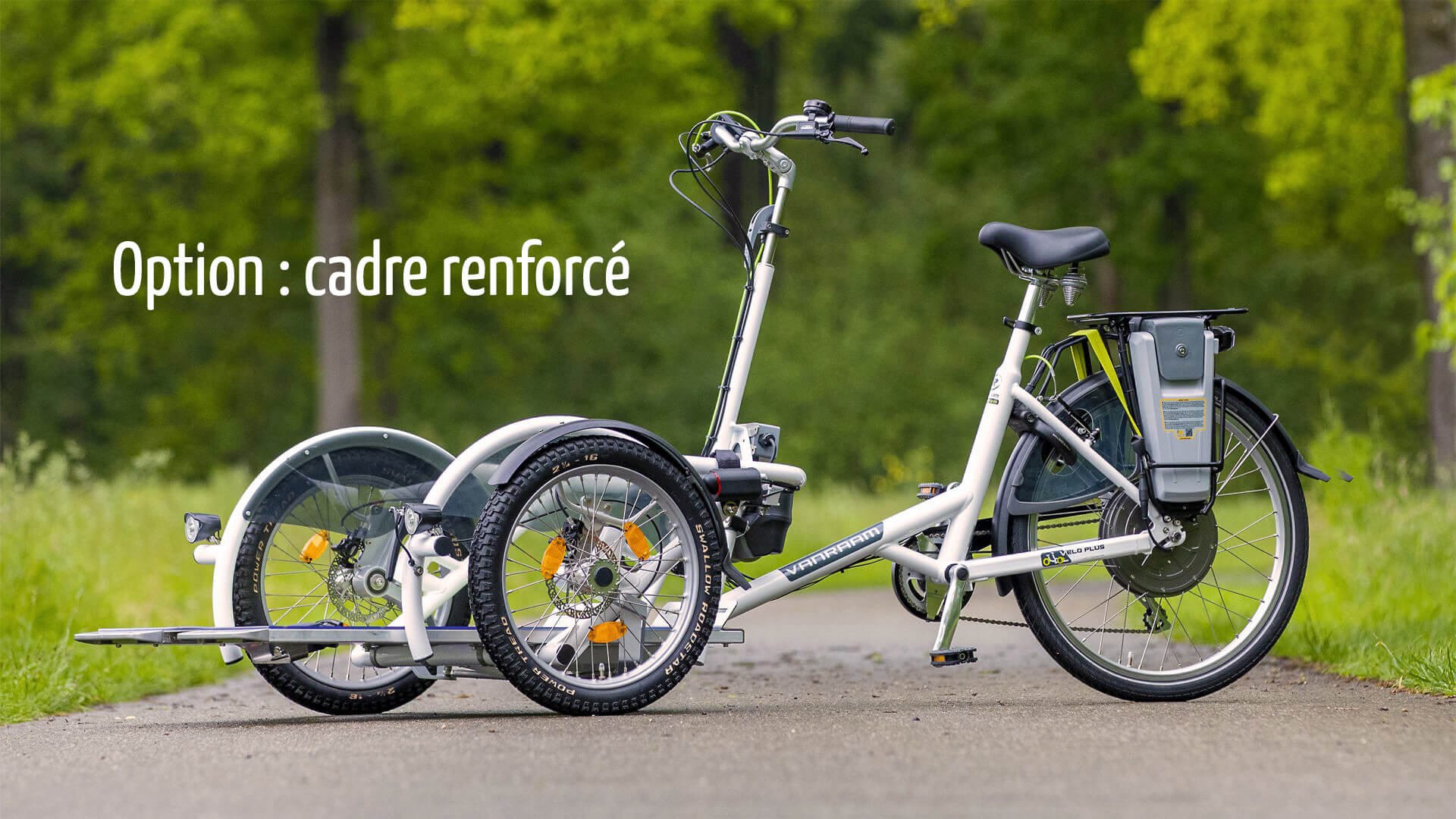 Cadre avant renforcé  pour Velo Plus de vanRaam