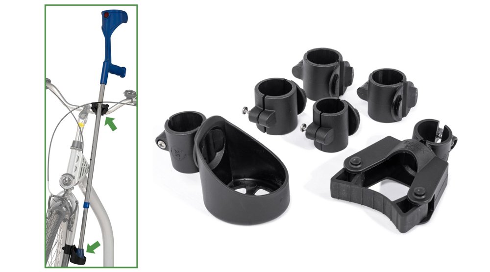 Jeu de supports pour aide à la marche