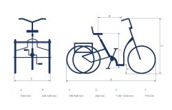 Dimensions du tricycle Eno AP