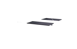 Paire de tablettes rabattables