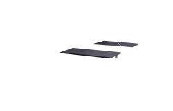 Paire de tablettes rabattables