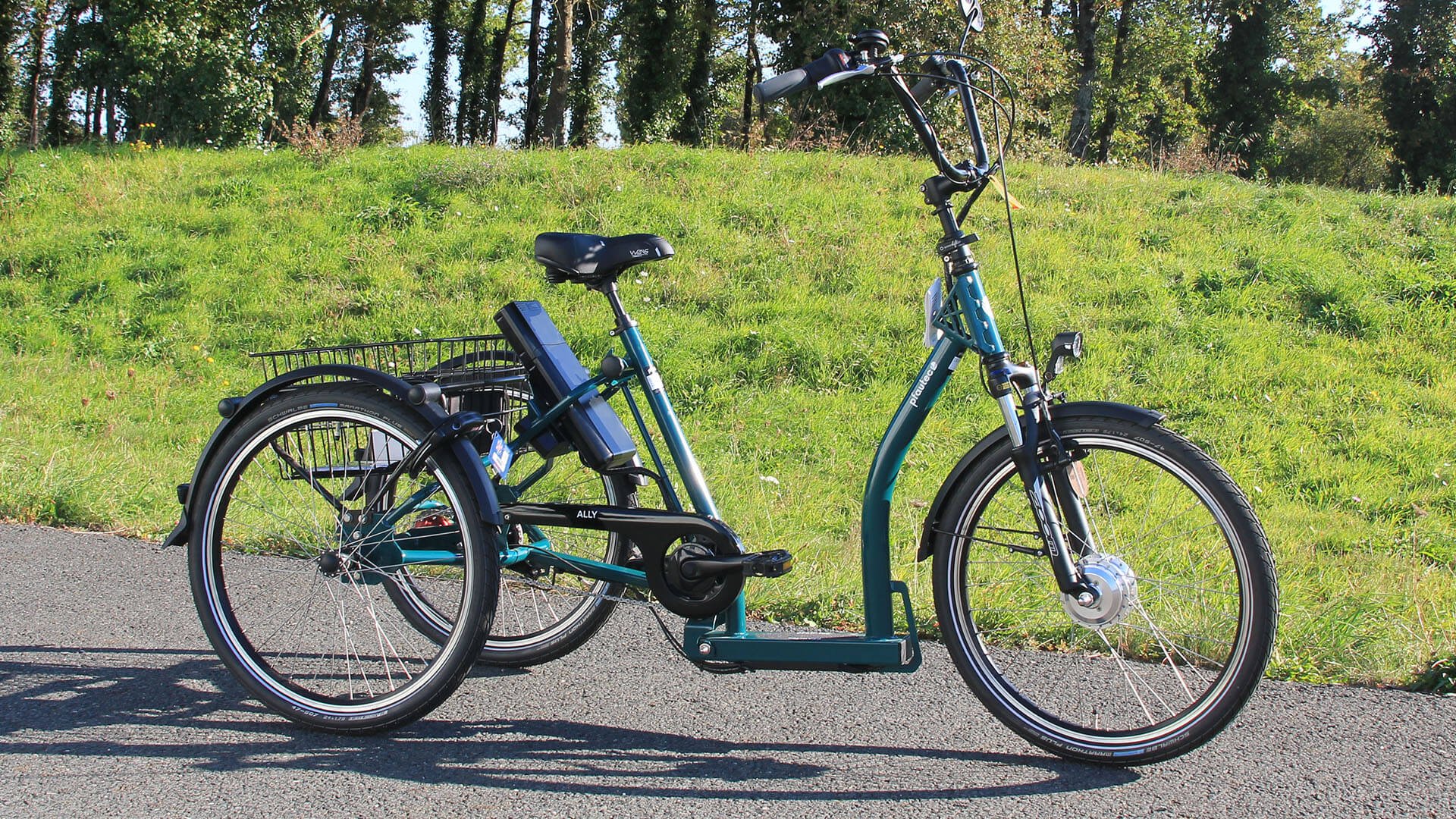 Le tricycle Ally FM à assistance électrique 
